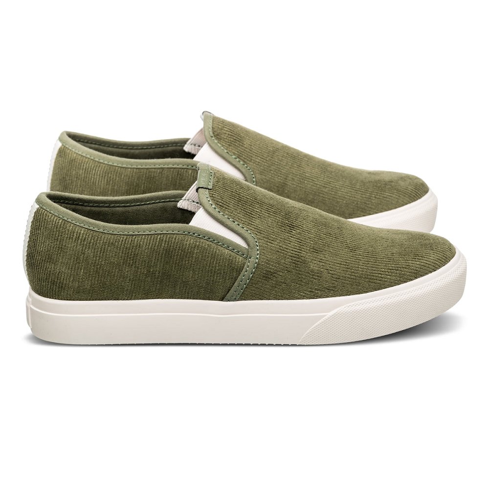 CLAE PORTER Shoes Womens USA967-X21 In Olive Corduroy